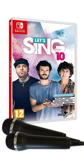 SWITCH LETS SING 10 + 2 MICROS